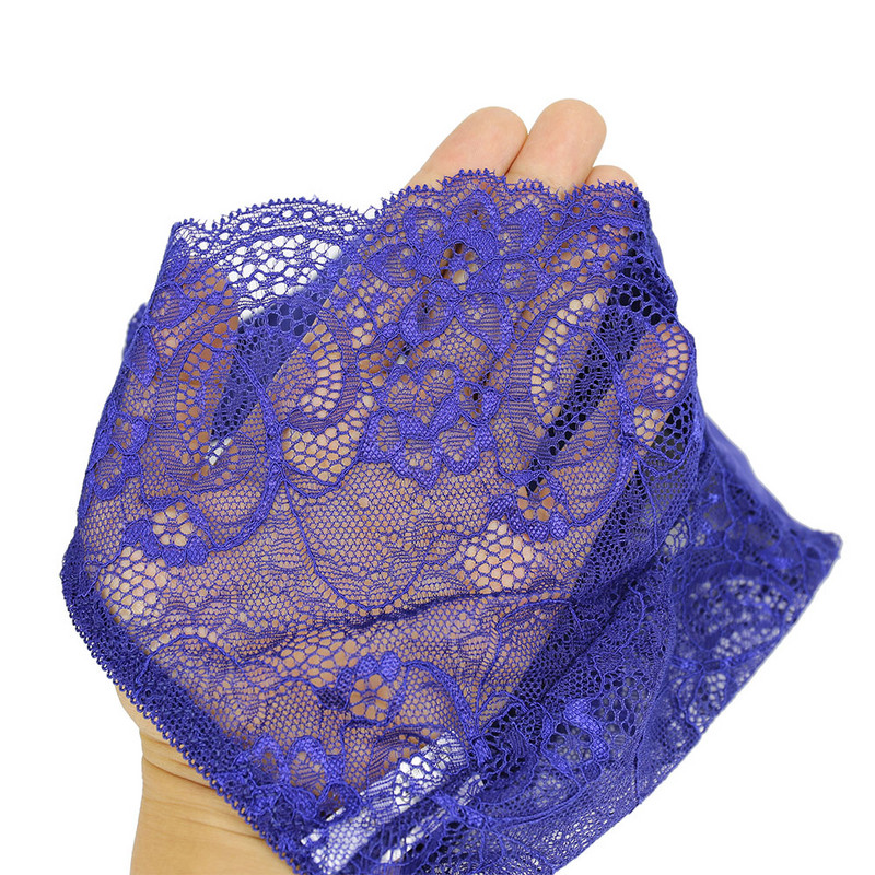 Chiloți pentru femei Dantela Lenjerie sexy transparentă Plus Size S-XXL Slip floral cu talie joasă Lenjerie din plasă de broderie Respirabil