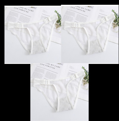 Chiloți sexy pentru femei Tanga confortabilă G-string transparentă de culoare solidă Lenjerie feminină Lenjerie SML