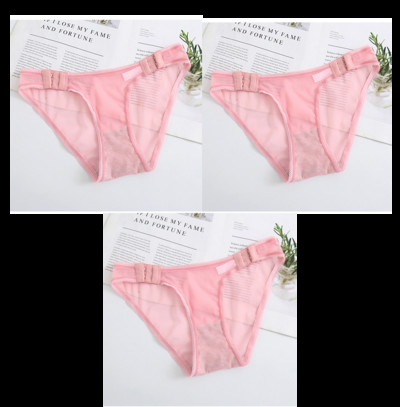 Chiloți sexy pentru femei Tanga confortabilă G-string transparentă de culoare solidă Lenjerie feminină Lenjerie SML