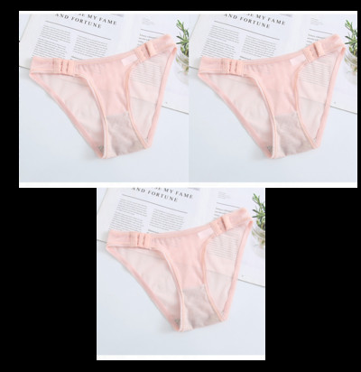 Chiloți sexy pentru femei Tanga confortabilă G-string transparentă de culoare solidă Lenjerie feminină Lenjerie SML