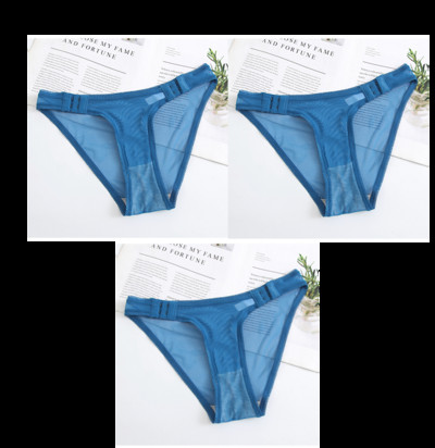 Chiloți sexy pentru femei Tanga confortabilă G-string transparentă de culoare solidă Lenjerie feminină Lenjerie SML