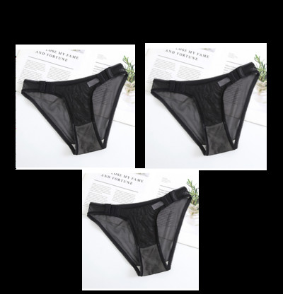 Chiloți sexy pentru femei Tanga confortabilă G-string transparentă de culoare solidă Lenjerie feminină Lenjerie SML