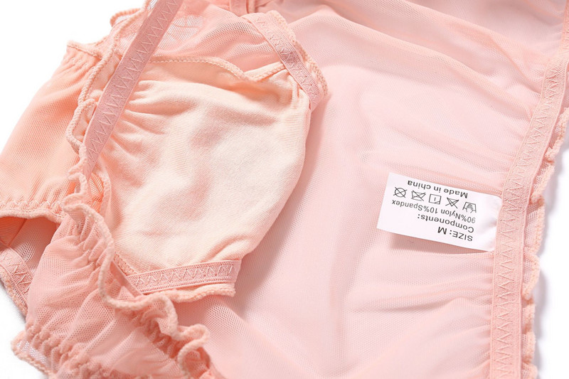 Qisin Naiste Seksikad Aluspüksid Pitsilised Aluspüksid Madala vöökohaga aluspüksid Puuviljad Tikand Perspektiivi püksid Naiste aluspesu Naistepesu S-XXL