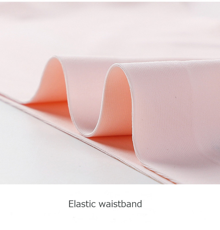 Varrat nélküli bugyi selyem fehérnemű puha alsónadrág női Soild női fehérnemű derékközép alsónadrág női nadrág S-4XL