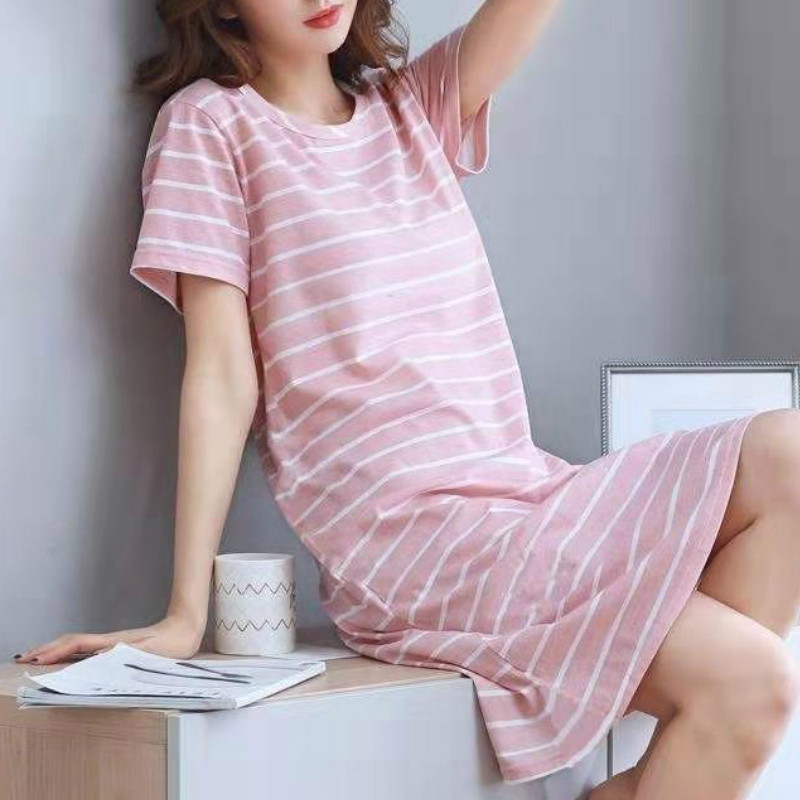 Naktskrekli Sieviešu apdruka Stilīgi Populāri3XL Brīvi karikatūra Kawaii Korejiešu Style Šiks Atpūtas Naktsveļa Sieviešu saldie guļamkrekli