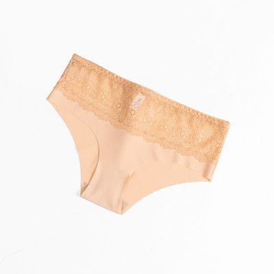 WarmSteps naiste õmblusteta püksid Ice siidist pitsist aluspesu naistele Solid Stain siidist pesu Intiamtes aluspüksid püksid SL