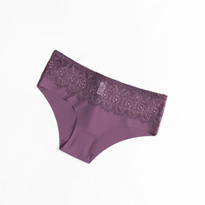 WarmSteps naiste õmblusteta püksid Ice siidist pitsist aluspesu naistele Solid Stain siidist pesu Intiamtes aluspüksid püksid SL