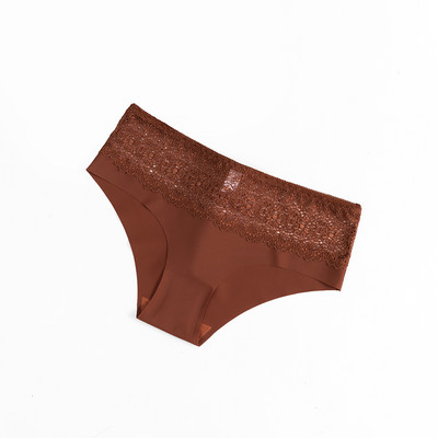 WarmSteps naiste õmblusteta püksid Ice siidist pitsist aluspesu naistele Solid Stain siidist pesu Intiamtes aluspüksid püksid SL