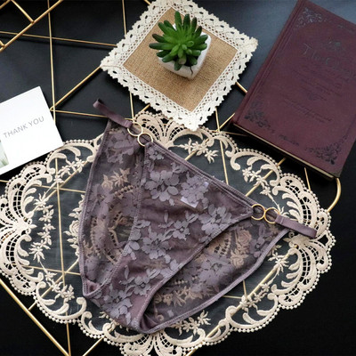 Naiste Euroopa ja Ameerika vits õhuke vöö tüdrukute pits tikandid lille aluspüksid naiselik hingav naiste püksid aluspesu