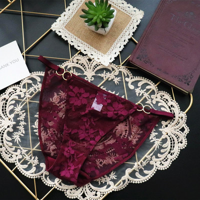 Naiste Euroopa ja Ameerika vits õhuke vöö tüdrukute pits tikandid lille aluspüksid naiselik hingav naiste püksid aluspesu