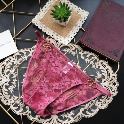 Naiste Euroopa ja Ameerika vits õhuke vöö tüdrukute pits tikandid lille aluspüksid naiselik hingav naiste püksid aluspesu