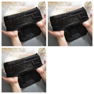 3 vnt. Moteriškos kelnaitės Seksualus apatinis trikotažas ledo šilko greitai džiūstančios kelnaitės Moteriški besiūliai apatiniai Vienspalvės apatinės kelnaitės Kietos kelnaitės