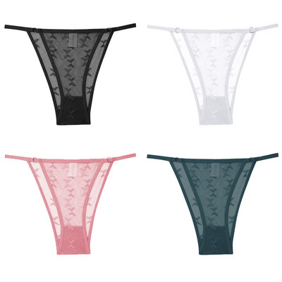 4tk/komplekt Naiste Pitspüksid Seksikas madala vöökohaga aluspesu S-XL Läbipaistvad aluspüksid Mugavad püksid Pitspüksid Naiste pesu