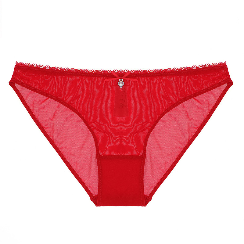 Varsbaby szexi fonal masni gyémánt átlátszó fehérnemű alacsony szárú alsónadrág tömör S-XXL bugyi 3db/tétel