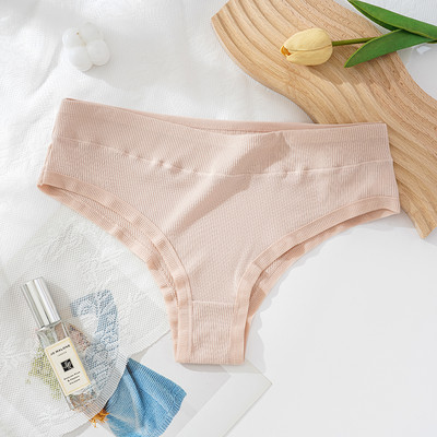 100% kokvilnas sieviešu apakšveļa elastīgas biksītes antibakteriālas siksnas vidukļa vidū M-2XL