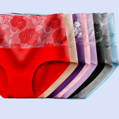 Γυναικεία εσώρουχα Ψηλόμεση Έλεγχος κοιλιάς Αδυνατίσματος Μορφή Γυναικεία Σλιπ για έλεγχο κοιλιάς μετά τον τοκετό 5XL