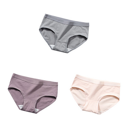 3Pac kokvilnas apakšbiksītes apakšveļas komplekts sievietēm tīras krāsas apakšbiksītes apakšveļas biksītes ikdienas ērtas apakšbikses sieviešu apakšbikses