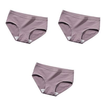 3Pac kokvilnas apakšbiksītes apakšveļas komplekts sievietēm tīras krāsas apakšbiksītes apakšveļas biksītes ikdienas ērtas apakšbikses sieviešu apakšbikses