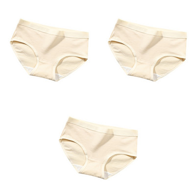 3Pac kokvilnas apakšbiksītes apakšveļas komplekts sievietēm tīras krāsas apakšbiksītes apakšveļas biksītes ikdienas ērtas apakšbikses sieviešu apakšbikses