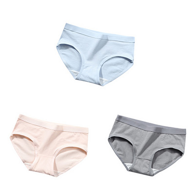 3Pac kokvilnas apakšbiksītes apakšveļas komplekts sievietēm tīras krāsas apakšbiksītes apakšveļas biksītes ikdienas ērtas apakšbikses sieviešu apakšbikses