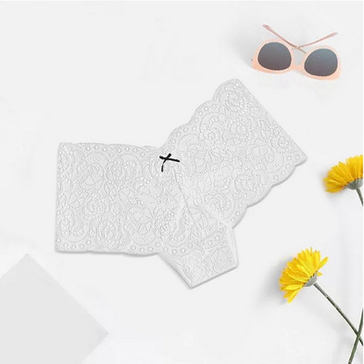 Chiloți pentru femei, cu control pe burtă, mai mari, sexy, din dantelă, boxer, fără sudură, uni, cu talie joasă, lenjerie sexy pentru femei fine