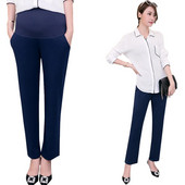 Emocijas Moms Grūtnieču apģērbs Grūtnieču bikses un Kapris Grūtnieču bikses Biroja grūtniecības bikses M-XXL