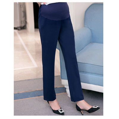 Emocijas Moms Grūtnieču apģērbs Grūtnieču bikses un Kapris Grūtnieču bikses Biroja grūtniecības bikses M-XXL