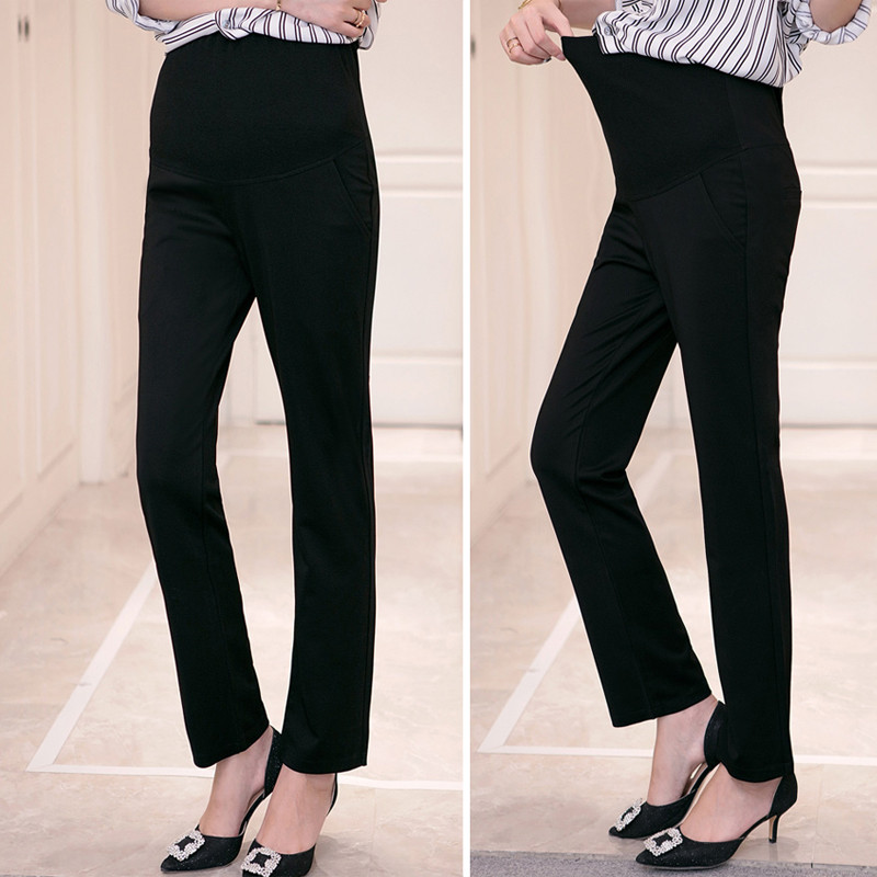 Emocijas Moms Grūtnieču apģērbs Grūtnieču bikses un Kapris Grūtnieču bikses Biroja grūtniecības bikses M-XXL