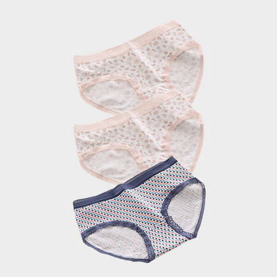 Piim siidist aluspüksid naistele Pehmed venivad püksid Lillelised naiste aluspesu Nahasõbralikud aluspüksid püksid