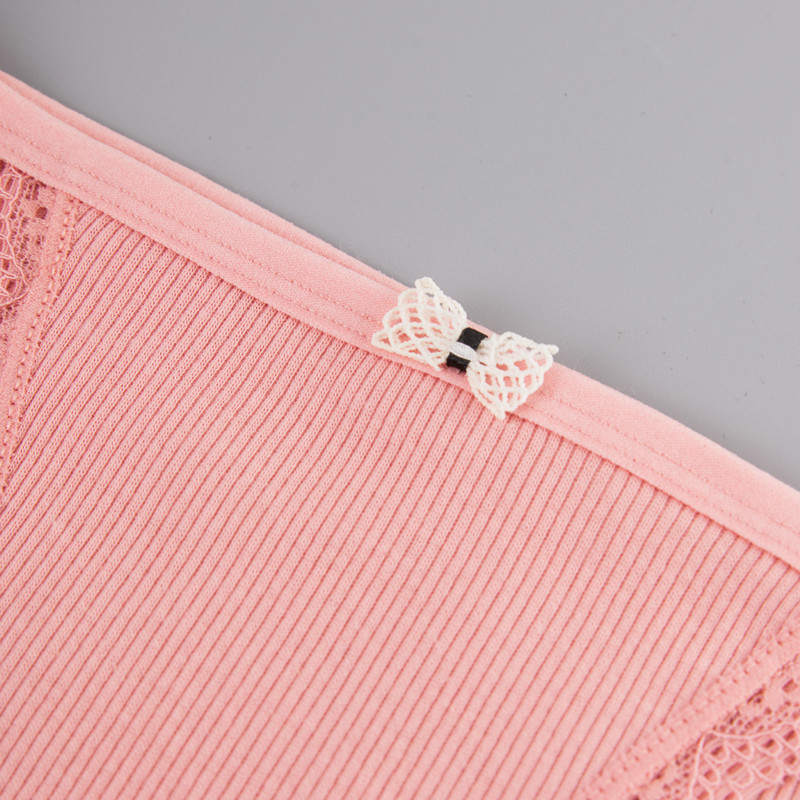 Seksikad pitsist puuvillased püksid naiste ühevärvilised mugavad aluspüksid naiste pehme aluspesu hingav intiimpesu aluspüksid