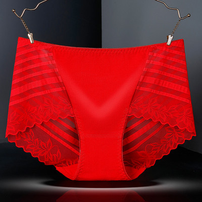 Seksīgas mežģīnes bezšuvju dobas sieviešu apakšveļa caurspīdīga mīksta, elpojoša sieviešu apakšbiksītes ar augstu elastību, plānas biksītes