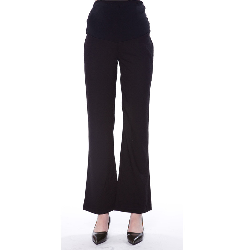 Érzelem Anyukák Női Kismama Terhes Palazzo Hosszú nadrág Terhesség Állítható magas derekú nadrág Hűvös vászon szövet