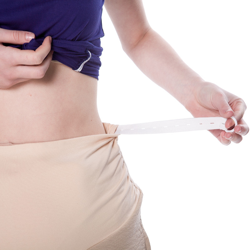 Érzelem Anyukák Női Kismama Terhes Palazzo Hosszú nadrág Terhesség Állítható magas derekú nadrág Hűvös vászon szövet