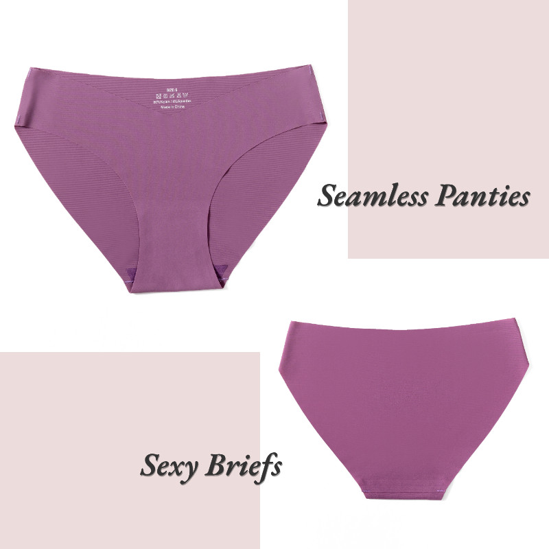 Seksikas pesu naiste aluspüksid jääsiidist õmblusteta naiste aluspesu madala vööga tugeva elastsusega püksid naistele hingav pehme uus