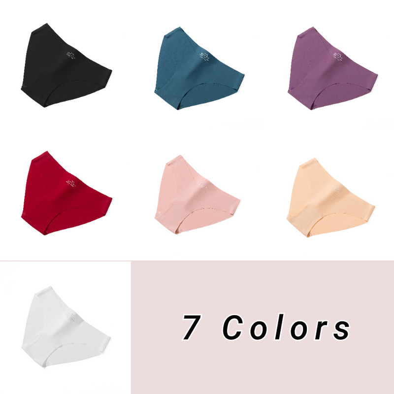 Seksikas pesu naiste aluspüksid jääsiidist õmblusteta naiste aluspesu madala vööga tugeva elastsusega püksid naistele hingav pehme uus