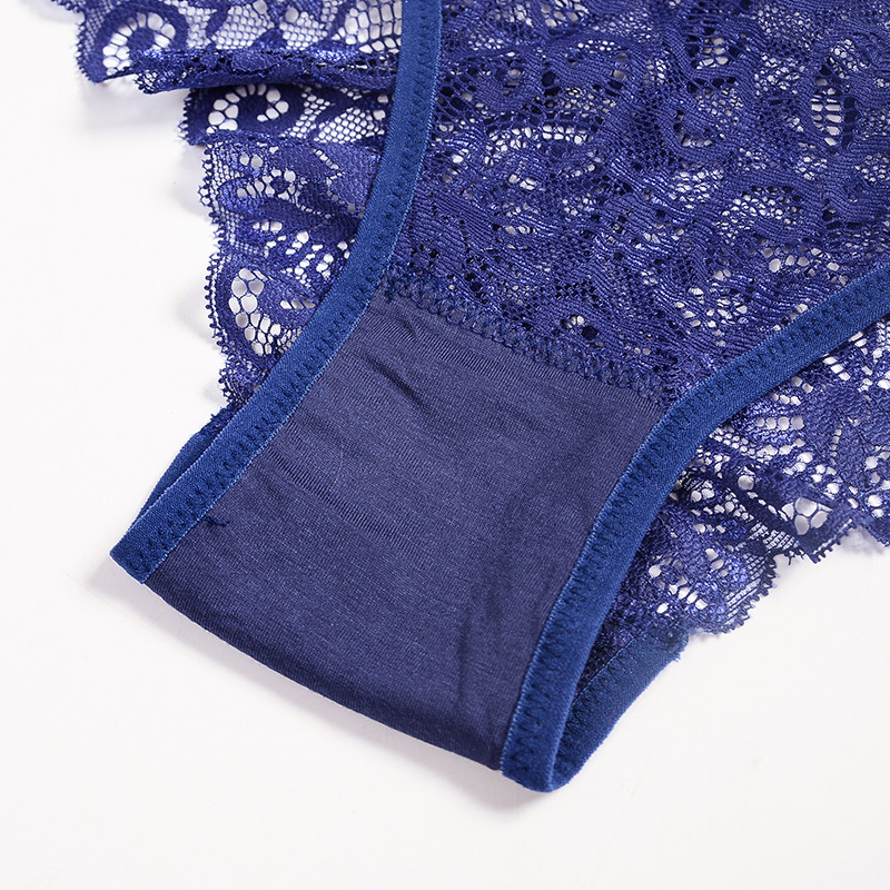 3 tk/pakk Seksikad naiste pitspüksid aluspesu pitspüksid läbipaistvad lillelised vibu pehme pesu seksikad moodsad naiste aluspüksid