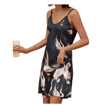 Seksīga apakšveļa zīda naktskrekls ar īsām piedurknēm ikdienas naktskrekli sieviešu apģērbu komplekts vasaras liela izmēra brīvi guļamkrekli M-3XL