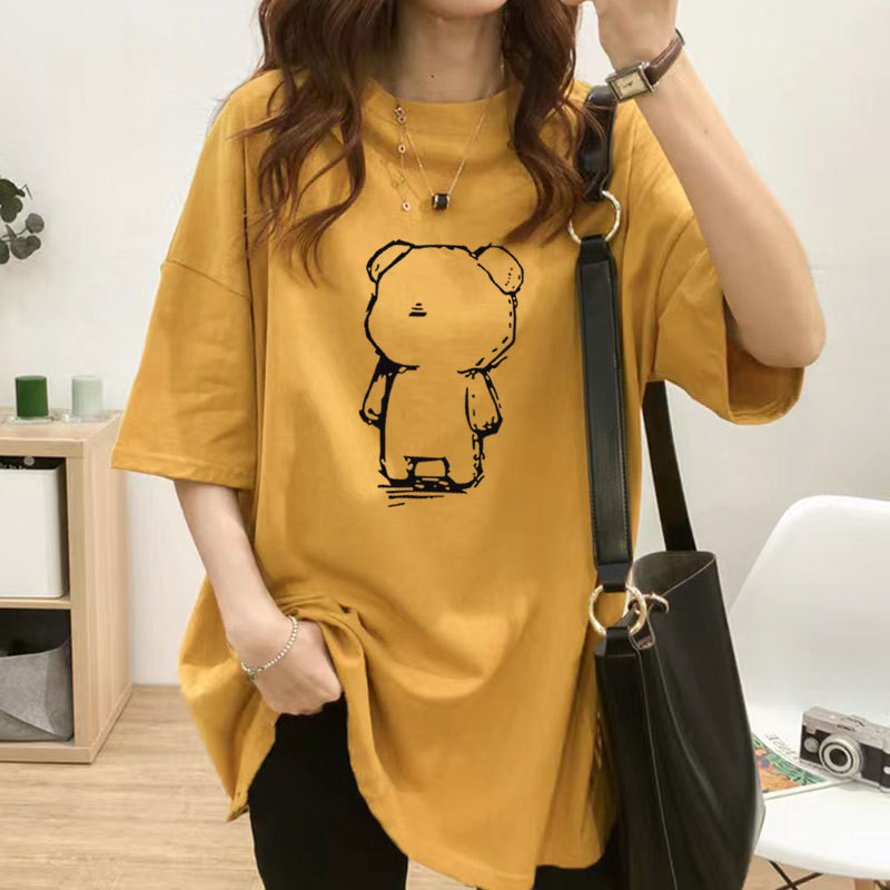 Rasedus-Suvine lühikeste varrukatega T-särk Imetamine Mood Trükkimine Imetamine Riided Sünnitusjärgne Naine Imetamine Topid T-särgid