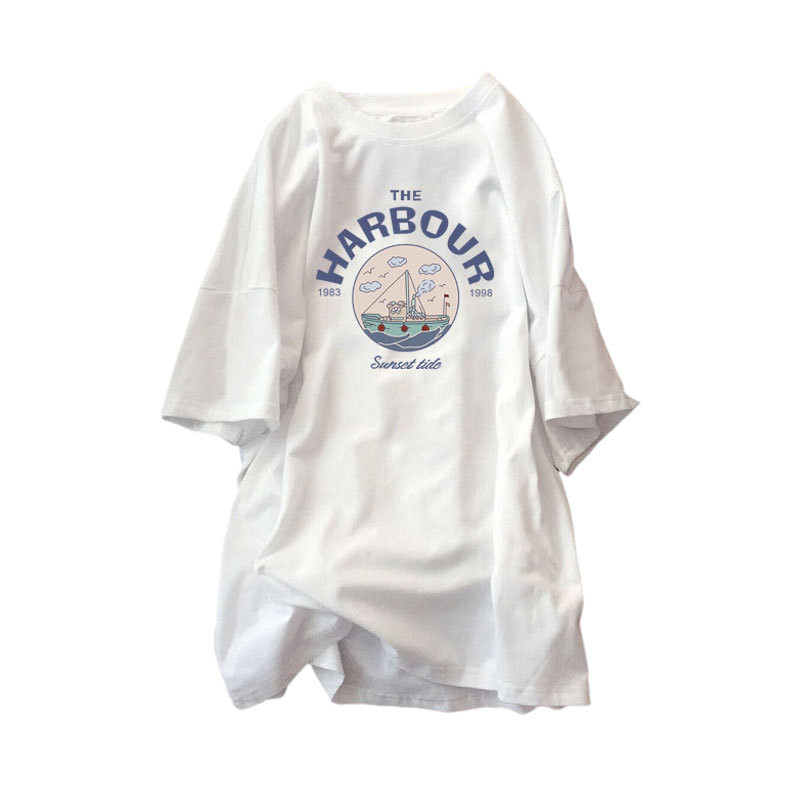 Rasedus-Suvine lühikeste varrukatega T-särk Imetamine Mood Trükkimine Imetamine Riided Sünnitusjärgne Naine Imetamine Topid T-särgid