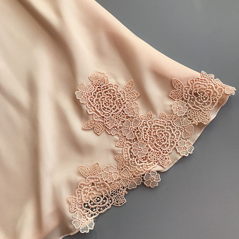 Žensko seksi donje rublje Svileni čipkasti ogrtač Haljina Babydoll spavaćica Spavaćica Spavaćica Odjeća za spavanje