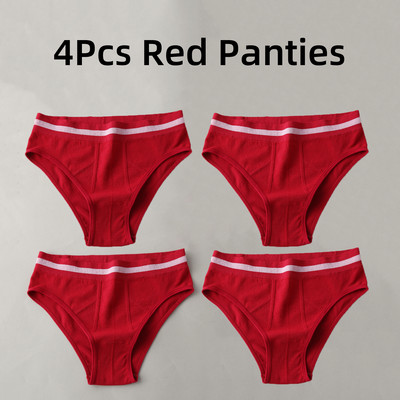 S-3XL 3-5Gb Sieviešu sporta biksītes ar augstu vidukli Biksītes Komforta vienkrāsains apakšveļa Seksīgas apakšbikses Intīma apakšveļa Mīkstas biksītes