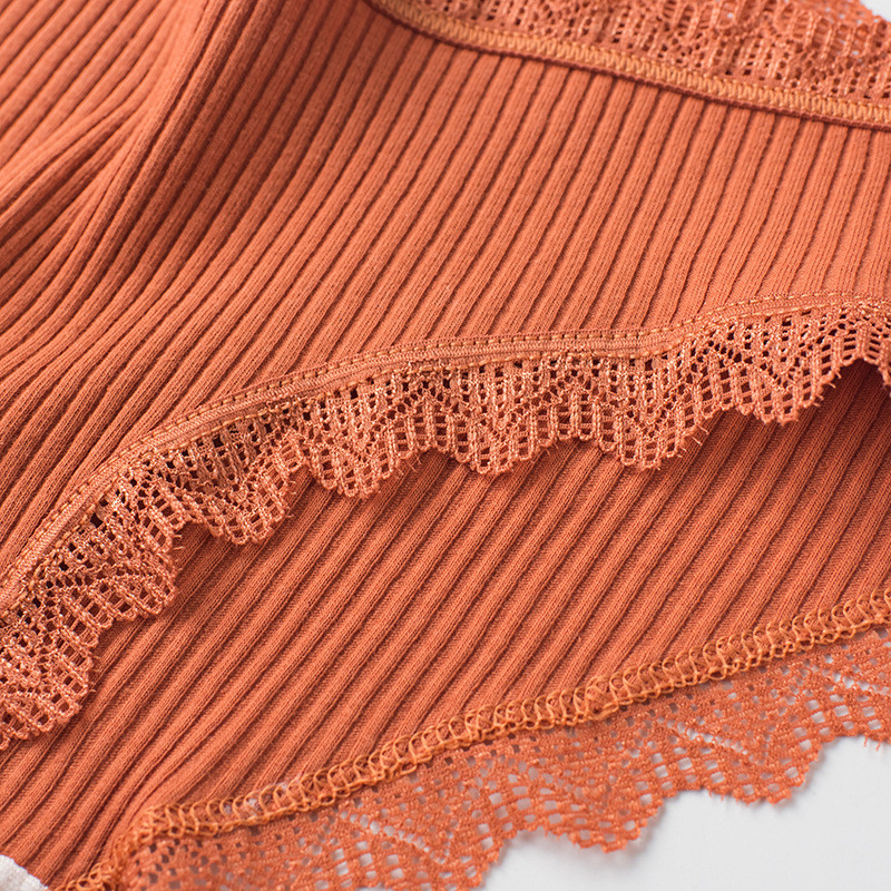 Apakšveļa sieviešu bantīte Jaunas mežģīņu apakšbikses biksītes ar zemu vidukli vienkrāsains meiteņu kokvilna sieviešu ropa interjers femenina