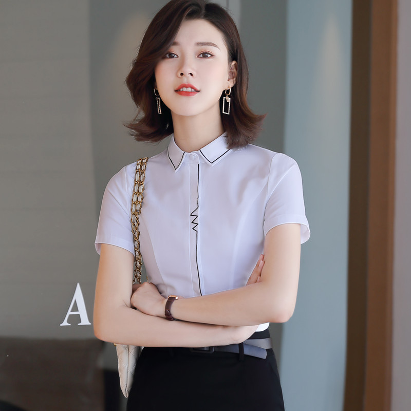 NAVIU korejske modne bijele plave ženske majice s mješavinom pamuka, bluze dugih rukava, ljetne studentske majice, ženske majice