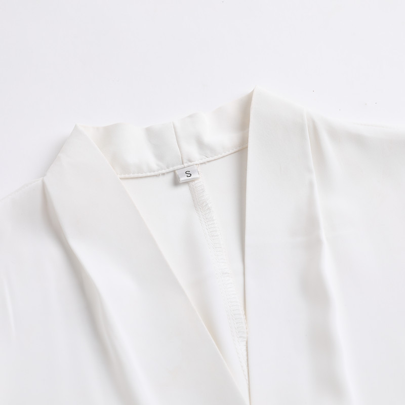 NAVIU 2024, vasaras jauni sieviešu eleganti šifona blūzes ar īsām piedurknēm, balti sūdi, balti vintage biroja apģērbi, biznesa ikdienas topi