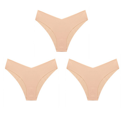 WarmSteps 3Pcs Žensko donje rublje Bešavne tange Ženske brazilske gaćice Svileno donje rublje Intimne gaćice 3 komada Besplatna dostava