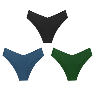 WarmSteps 3Pcs Žensko donje rublje Bešavne tange Ženske brazilske gaćice Svileno donje rublje Intimne gaćice 3 komada Besplatna dostava