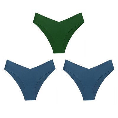 WarmSteps 3Pcs Žensko donje rublje Bešavne tange Ženske brazilske gaćice Svileno donje rublje Intimne gaćice 3 komada Besplatna dostava