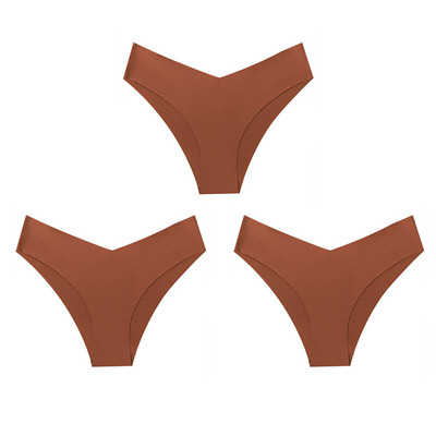 WarmSteps 3Pcs Žensko donje rublje Bešavne tange Ženske brazilske gaćice Svileno donje rublje Intimne gaćice 3 komada Besplatna dostava