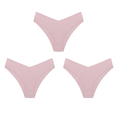 WarmSteps 3Pcs Žensko donje rublje Bešavne tange Ženske brazilske gaćice Svileno donje rublje Intimne gaćice 3 komada Besplatna dostava