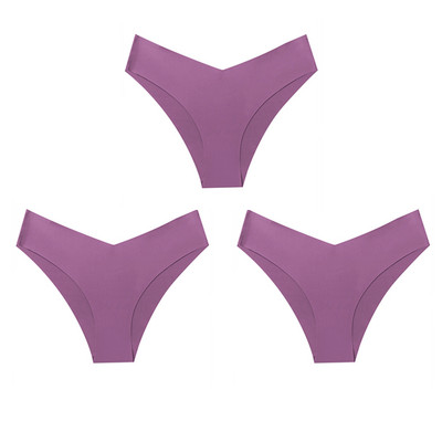 WarmSteps 3Pcs Žensko donje rublje Bešavne tange Ženske brazilske gaćice Svileno donje rublje Intimne gaćice 3 komada Besplatna dostava